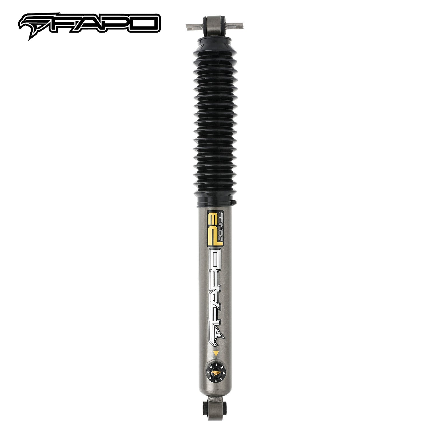 8-Stage Rear 0-2.5 in Lift Shocks for 2007-2018 Jeep Wrangler JK-P3 PA260630