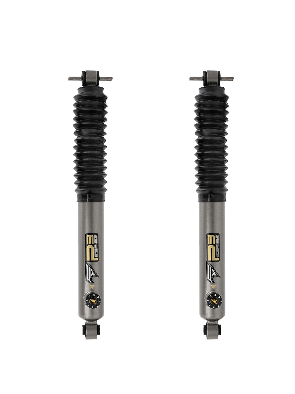 8-Stage Rear 0-3 in Lift Shocks for 1997-2006 Jeep Wrangler TJ- P3 PA264430