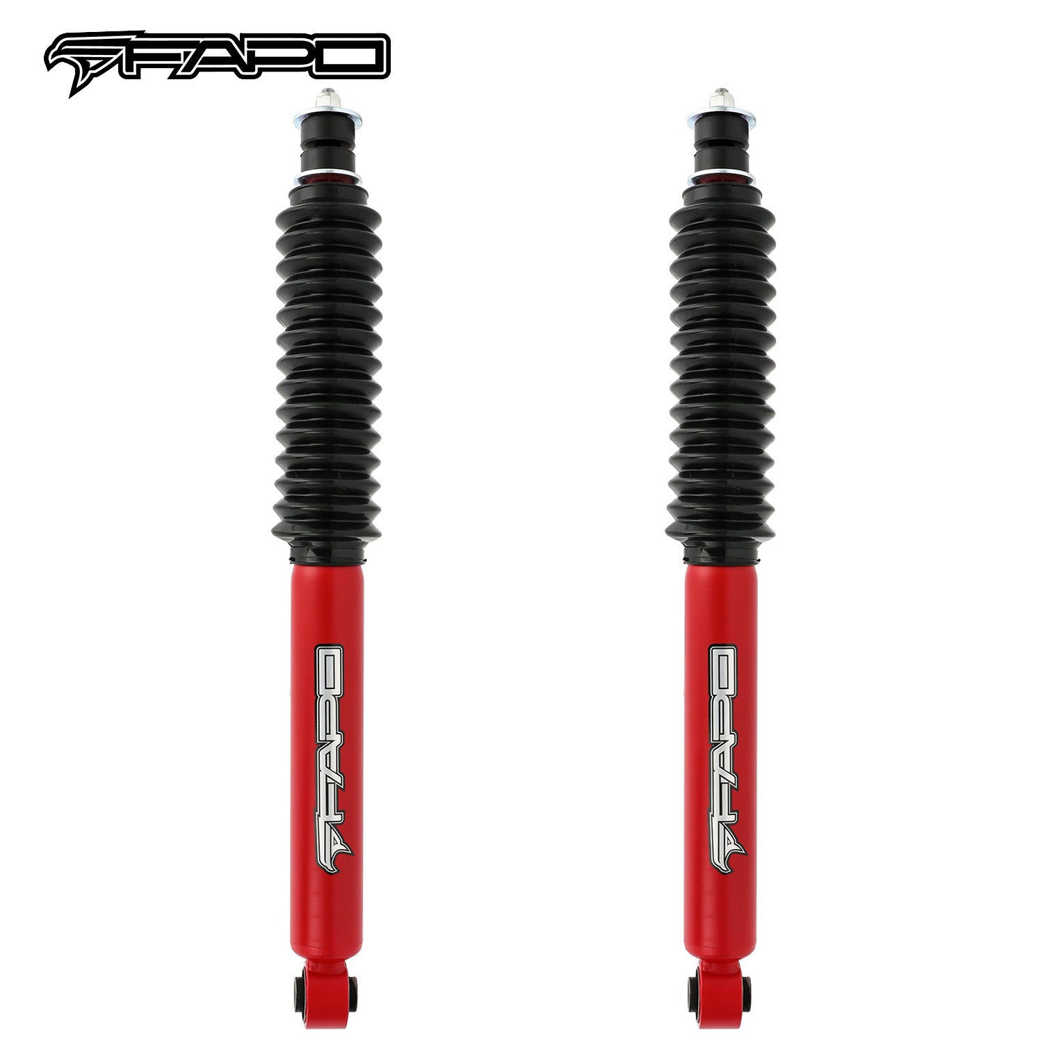 FAPO P1 Rear 0-2 in Lift Shocks for 2003-2021 Toyota Land Cruiser Prado 4Runner FJ Cruiser Hilux Fortuner PA265110