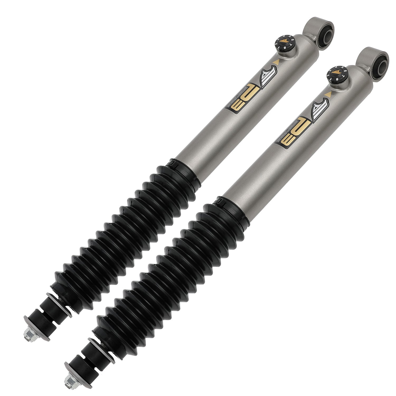 8-Stage Rear 0-2 in Lift Shocks for 2003-2021 Toyota Land Cruiser Prado 4Runner FJ Cruiser Hilux Fortuner P3 PA265130