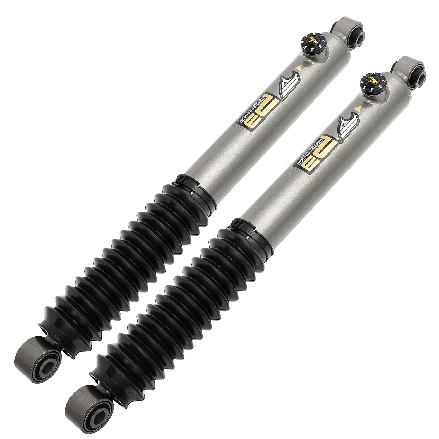 8-Stage Rear 0-3.5 in Lift Shocks for 2005-2022 Nissan Frontier P3 PA292131