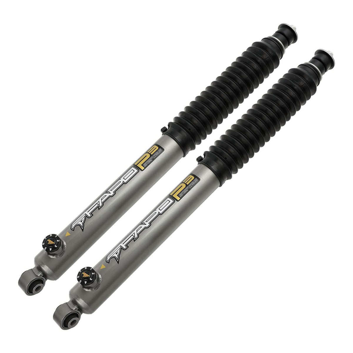 8-Stage Front 3-4.5 in Lift Shocks for 2007-2018 Jeep Wrangler JK 2Pcs Set P3 PA360630