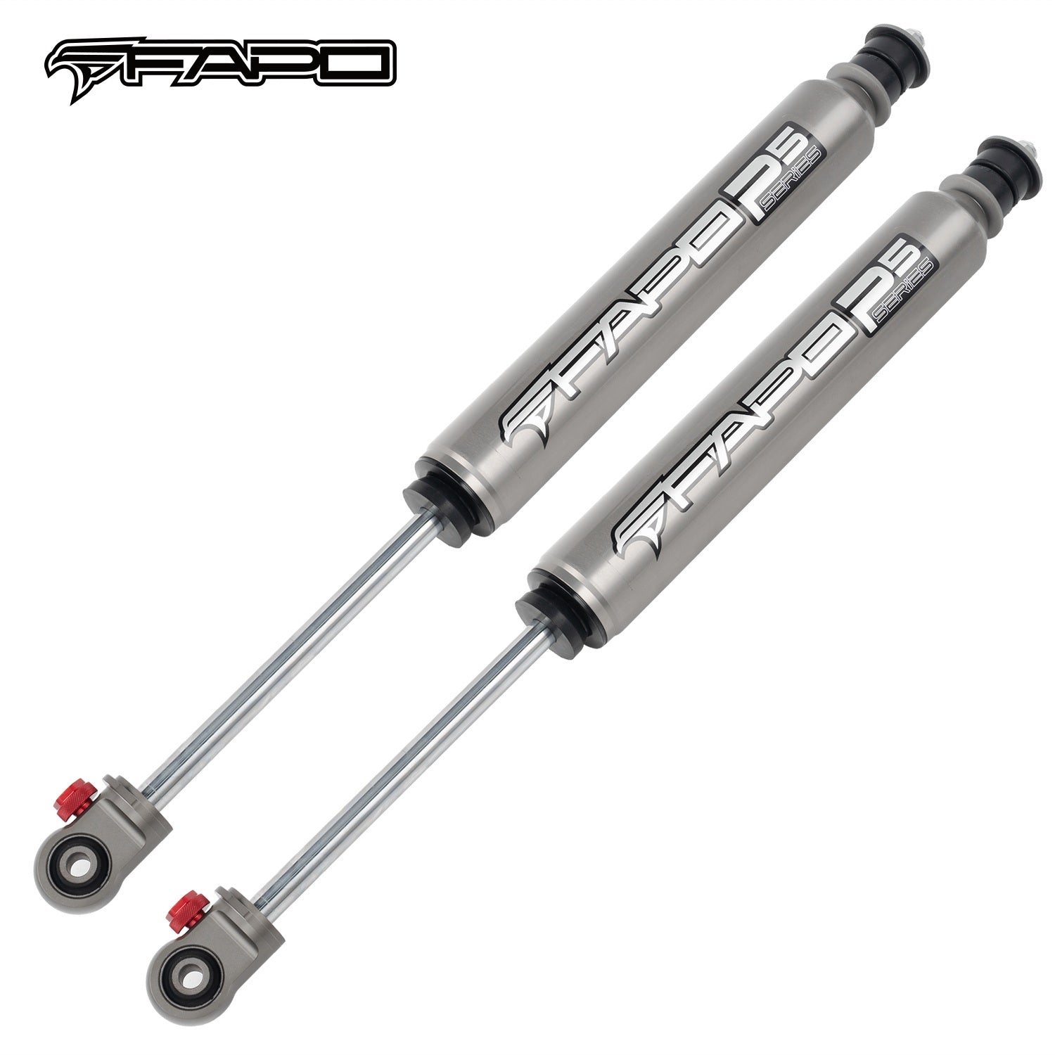 Front 9-Way Monotube Shocks for Jeep Wrangler JK 2007-2018 (4-6 in Lift) P5 PA291950
