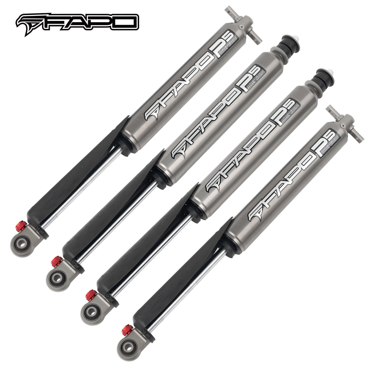 9-Stage Full Set 4-6 in Lift Shocks For Jeep Wrangler JK 2007-2018