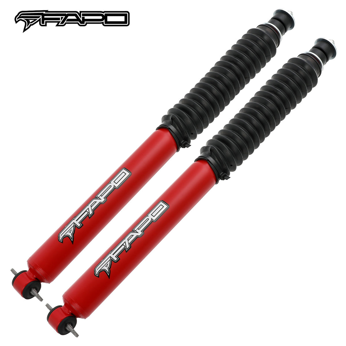 FAPO P1 Front 4-6.5 in Lift Shocks for 1984-2006 Jeep Cherokee Wrangler PA360710