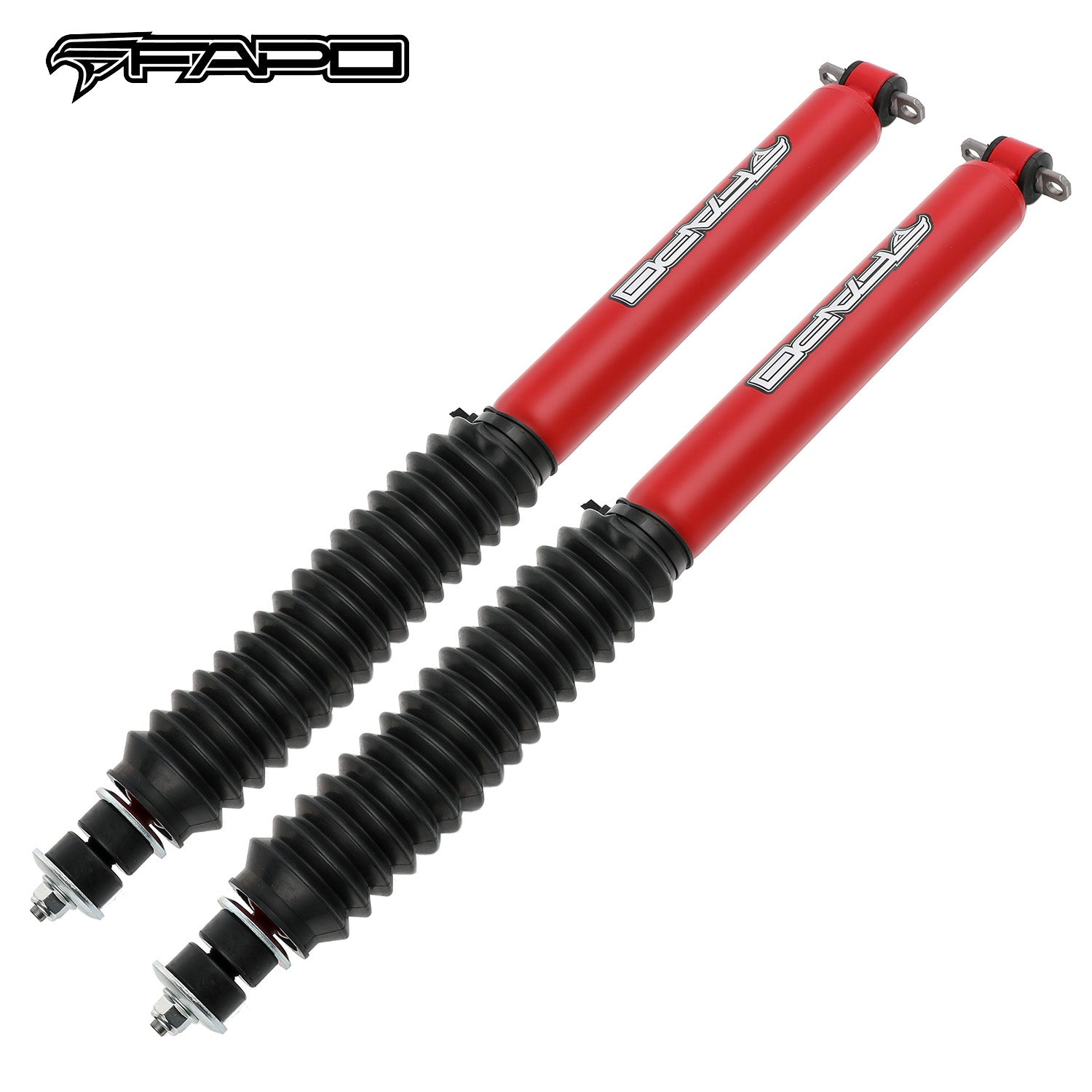 FAPO P1 Front 4-6.5 in Lift Shocks for 1984-2006 Jeep Cherokee Wrangler PA360710