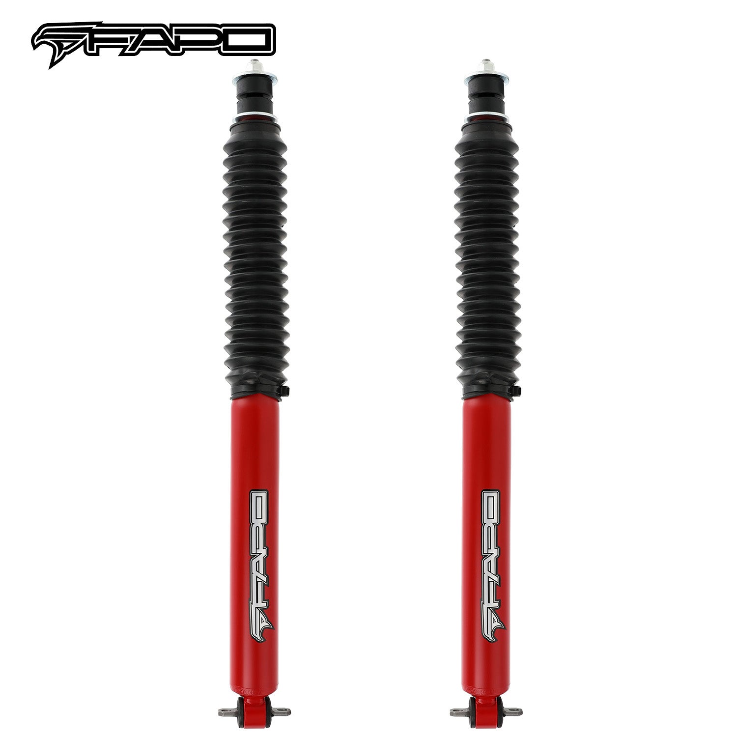 FAPO P1 Front 4-6.5 in Lift Shocks for 1984-2006 Jeep Cherokee Wrangler PA360710