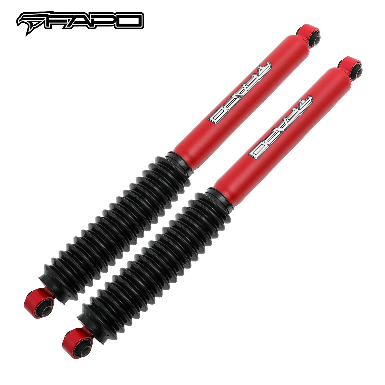FAPO P1 Rear 2-3 in Lift Shocks for 2002-2008 Dodge RAM 1500 PA390513