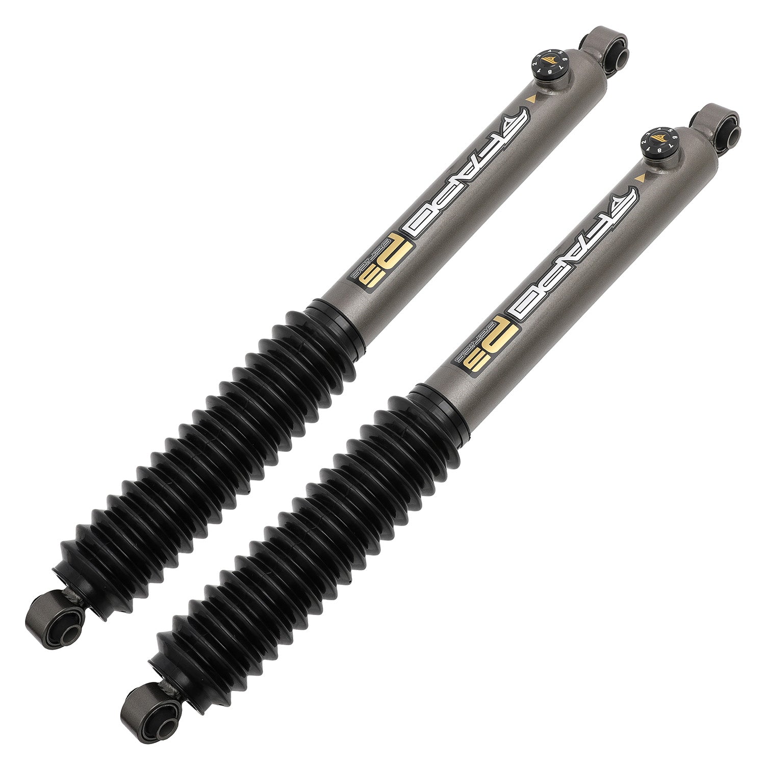 8-Stage Rear 2-3 in Lift Shocks for 2002-2008 Dodge RAM 1500 P3 PA390533