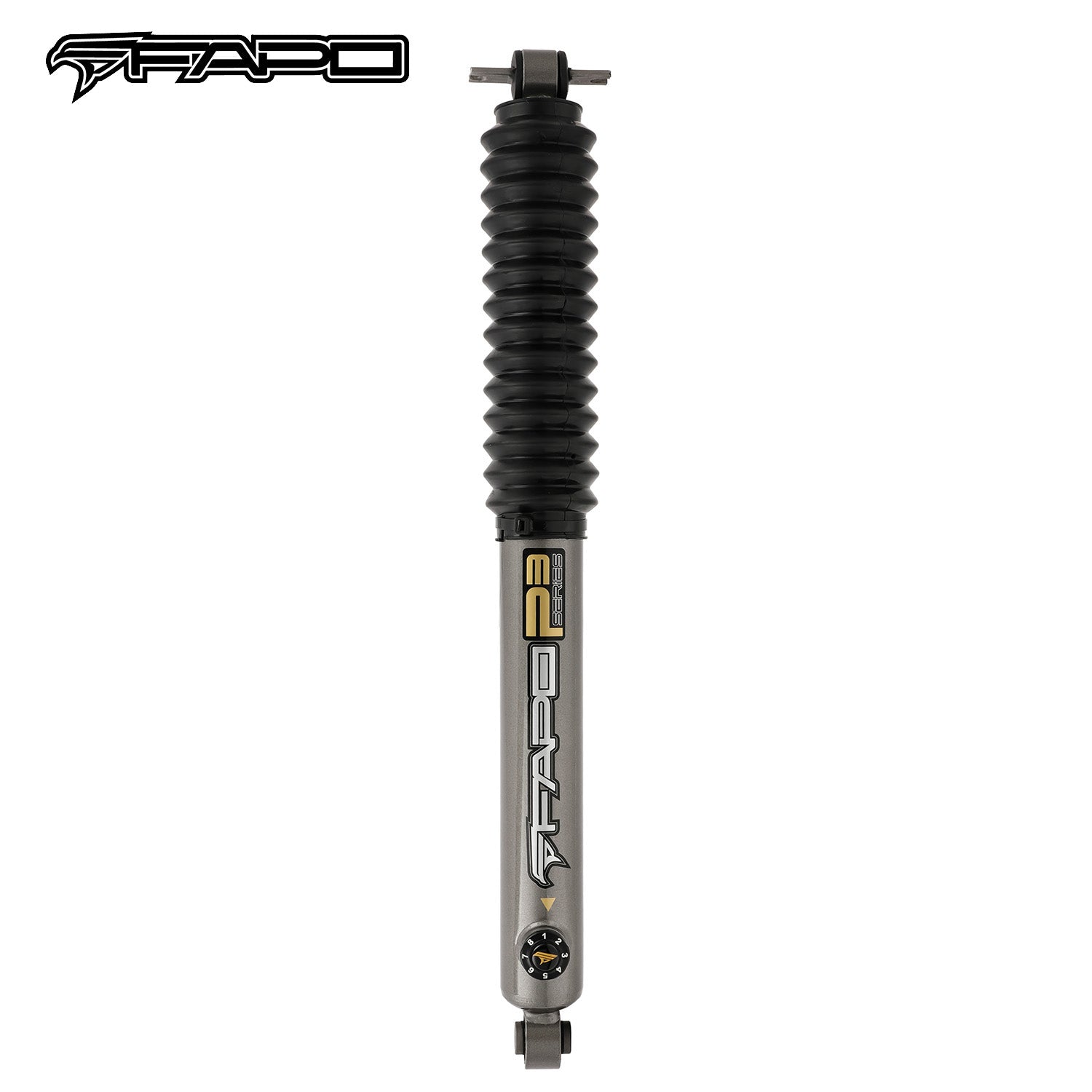 8-Stage Rear 6.5-8 in Lift Shocks for 1997-2006 Jeep Wrangler TJ -P3 PA591631