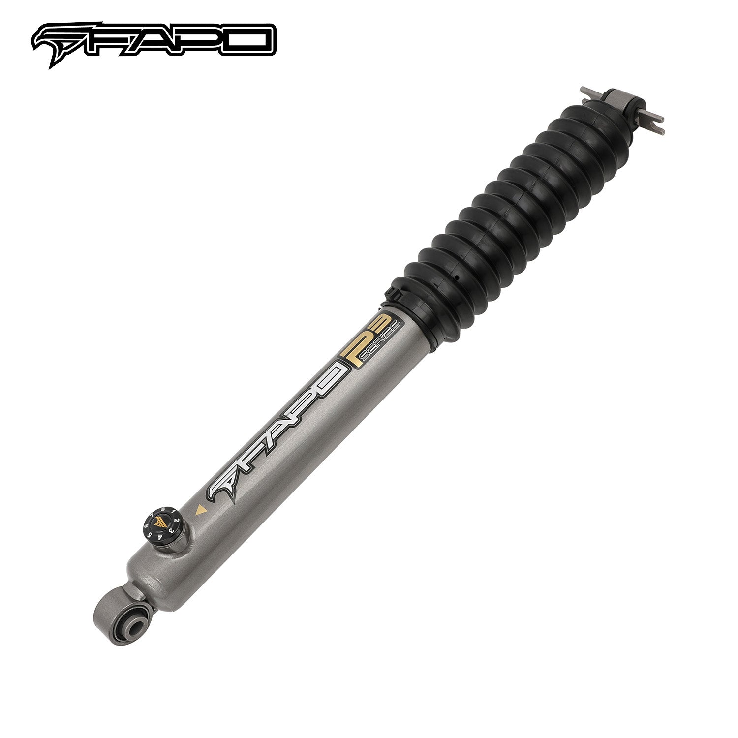 8-Stage Rear 6.5-8 in Lift Shocks for 1997-2006 Jeep Wrangler TJ -P3 PA591631