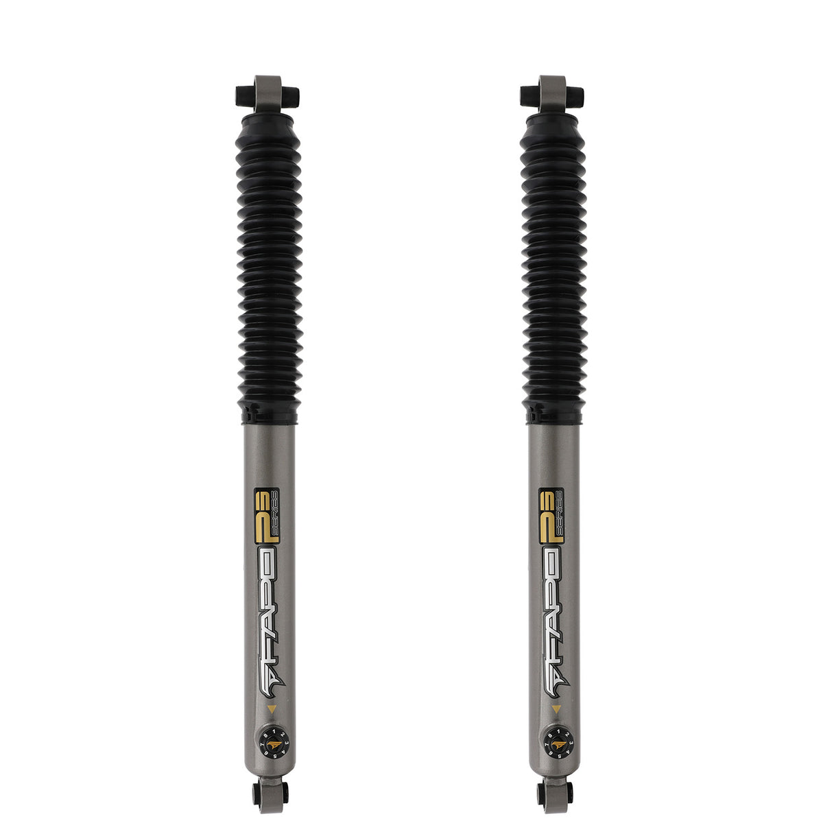 8-Stage Rear 3.5-4 in Lift Shocks for 2018-2021 Jeep Wrangler JL -P3 PA791830