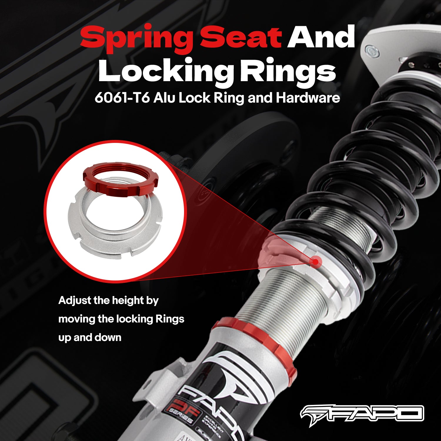 32-Level Damping Coilover for Saab 9-2X 2004-2006 PF000120