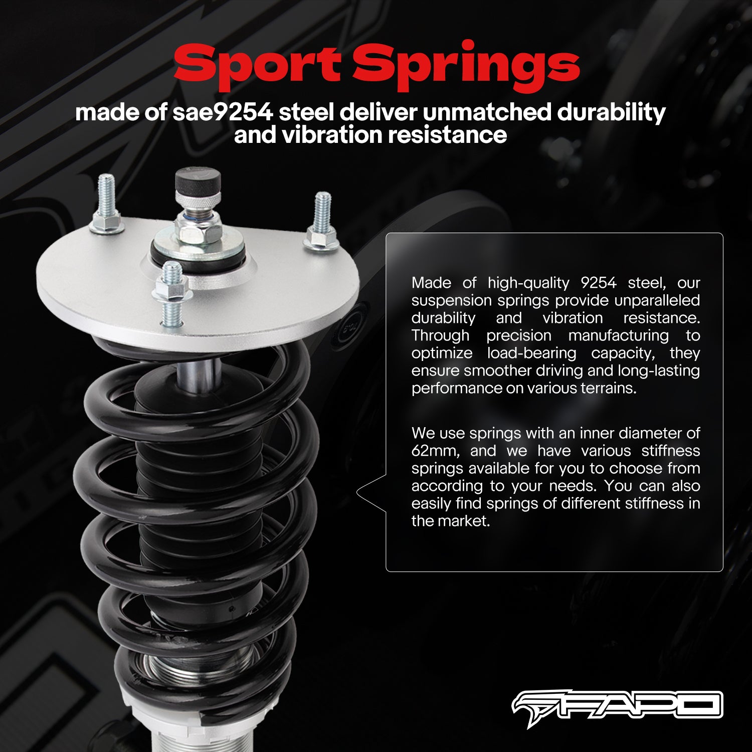 32-Level Damping Coilover for Saab 9-2X 2004-2006 PF000120