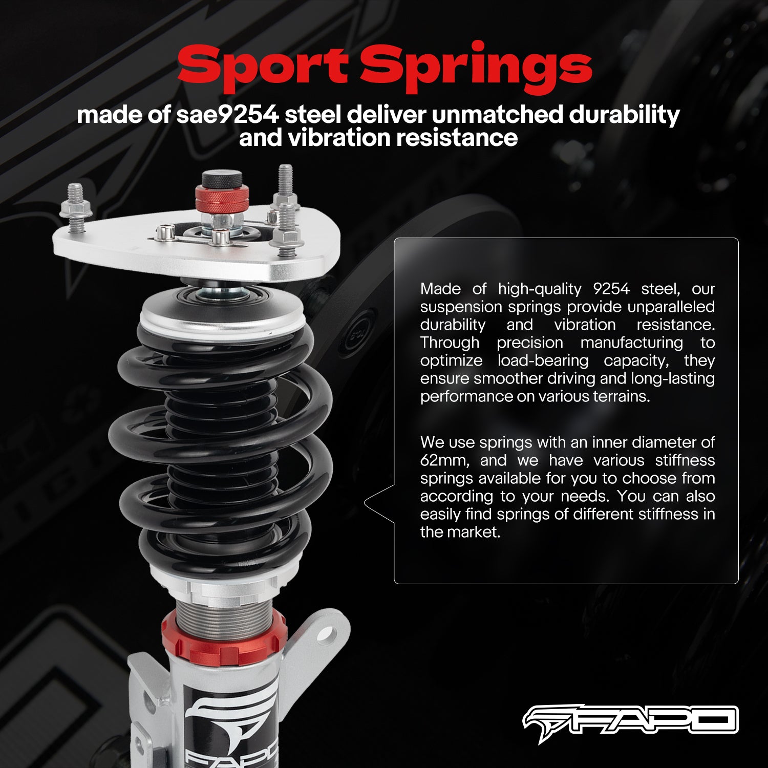 32-Level Damping Coilover for Toyota 86/GT86/FT86 1st Gen ZN6/ZC6 2012-2020 PF000430