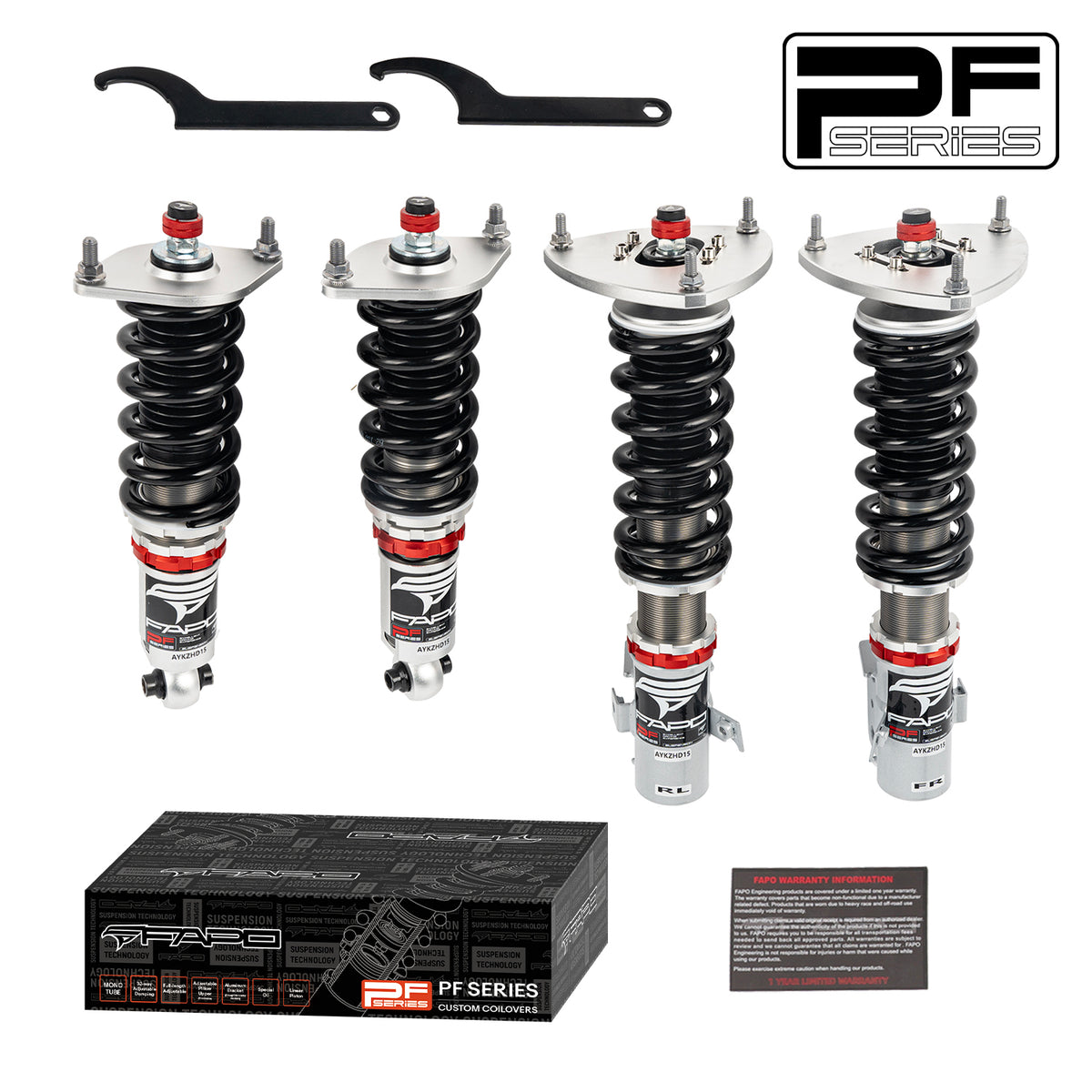 32-Level Damping Coilover For Subaru Impreza GH/GE / WRX GR/GV 2008-2014 / GJ/GP 2012-2016 PF000830