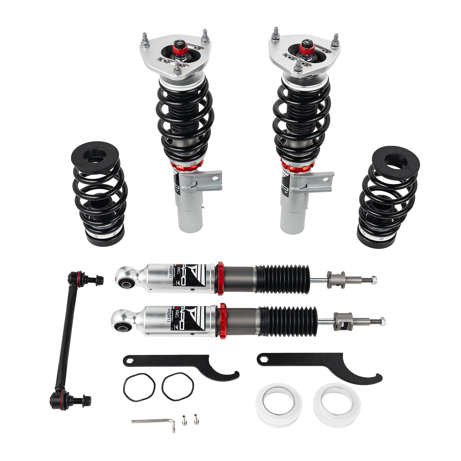 32-Level Damping Coilover for VW MK5/MK6 A5/A6 2003-2019 Golf/ Jetta / Eos / Beetle / Scirocco / Skoda Octavia / Seat Leon PF004130