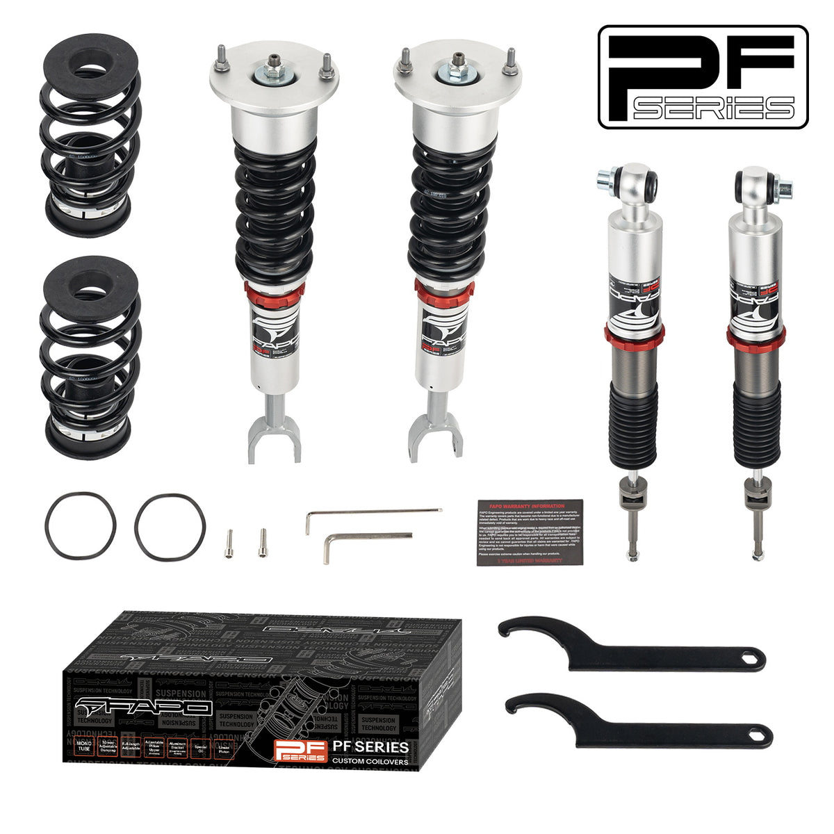 Coilover for Volkswagen Passat FWD B5G/B5.5 1996-2005 & Skoda Superb 1st Gen B5 2001-2008 PF004730