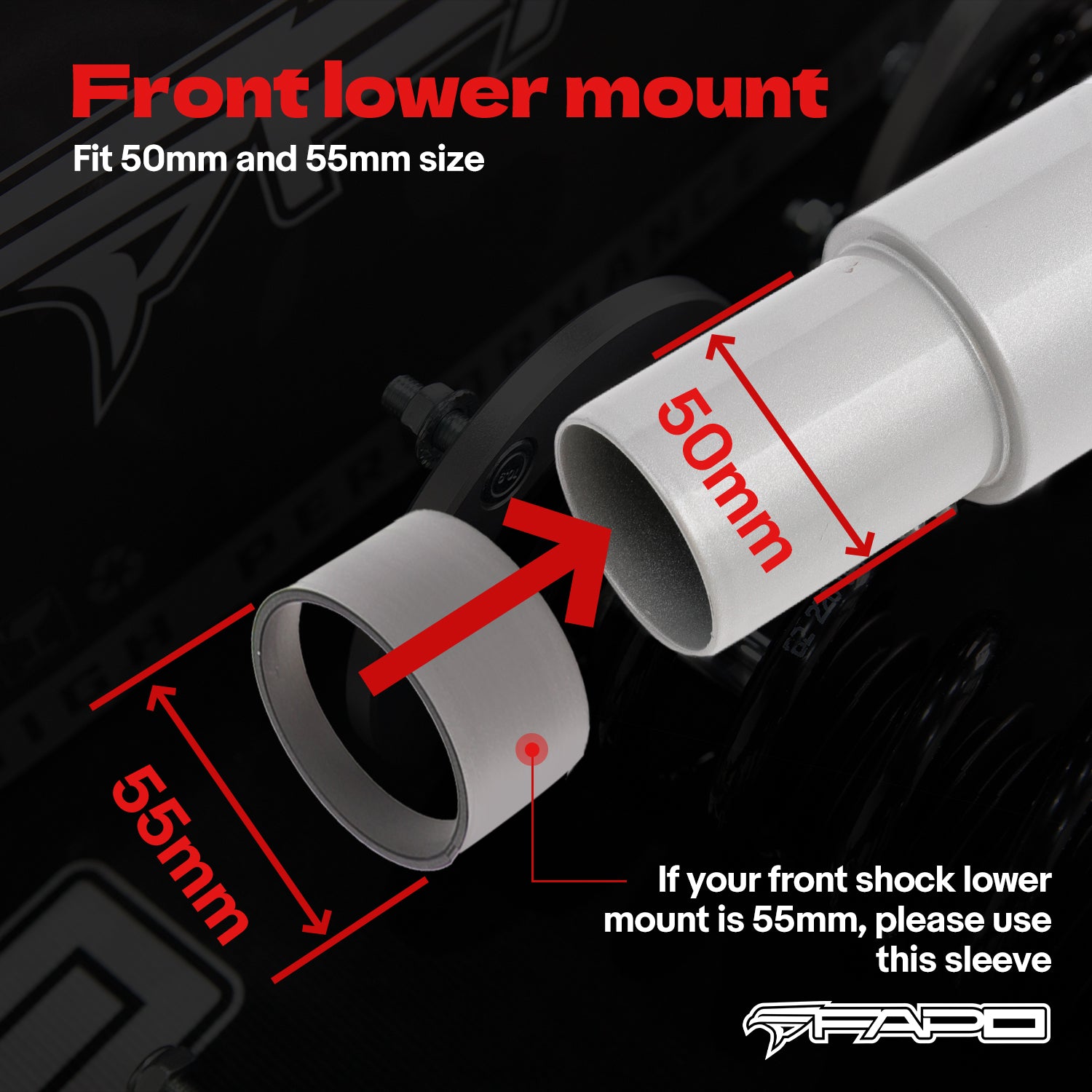 32-Way Adjustable Damping Coilover for Volkswagen Jetta MK7/A7/MQB 2019+ & Golf GTI MK7/A7/MQB 2012-2020 PF004830
