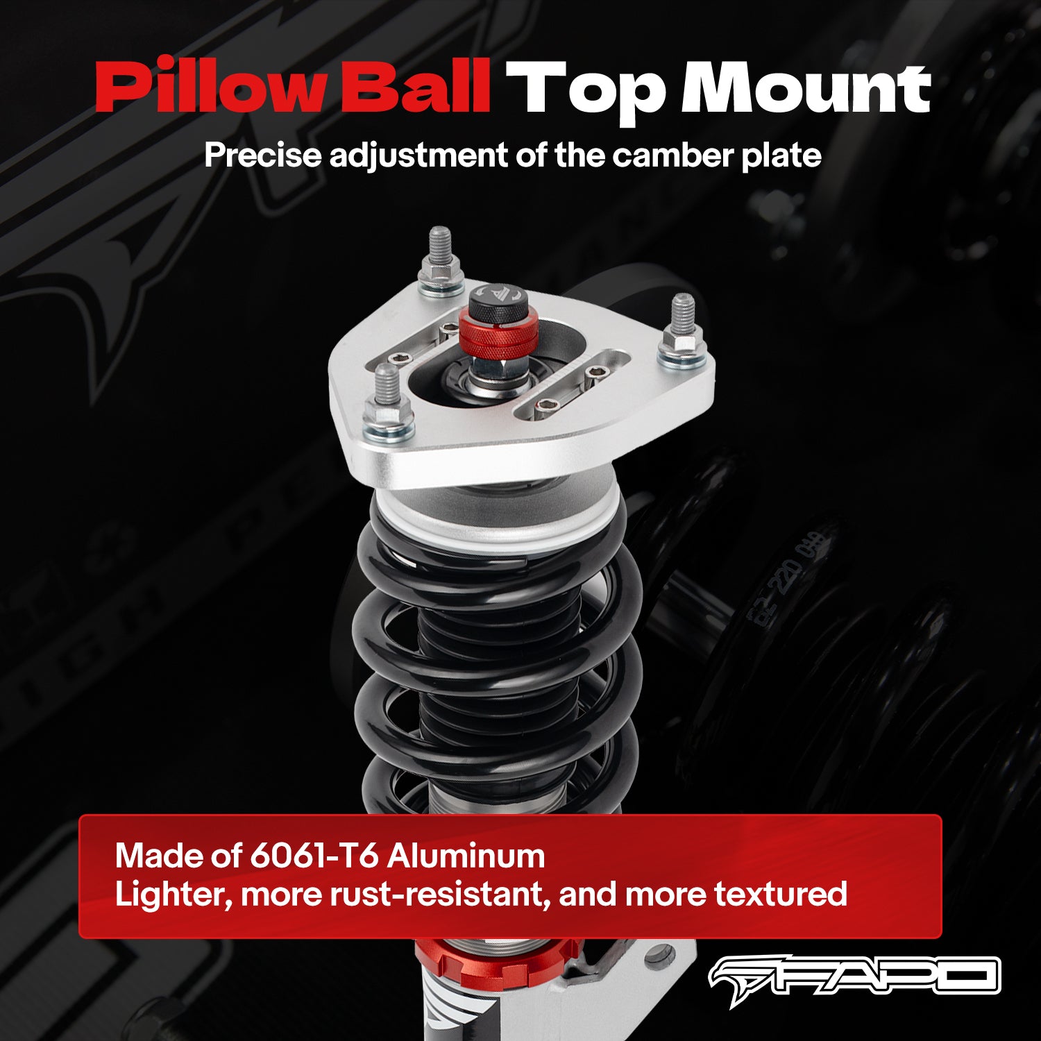32-Way Adjustable Damping Coilover for Volkswagen Jetta MK7/A7/MQB 2019+ & Golf GTI MK7/A7/MQB 2012-2020 PF004830