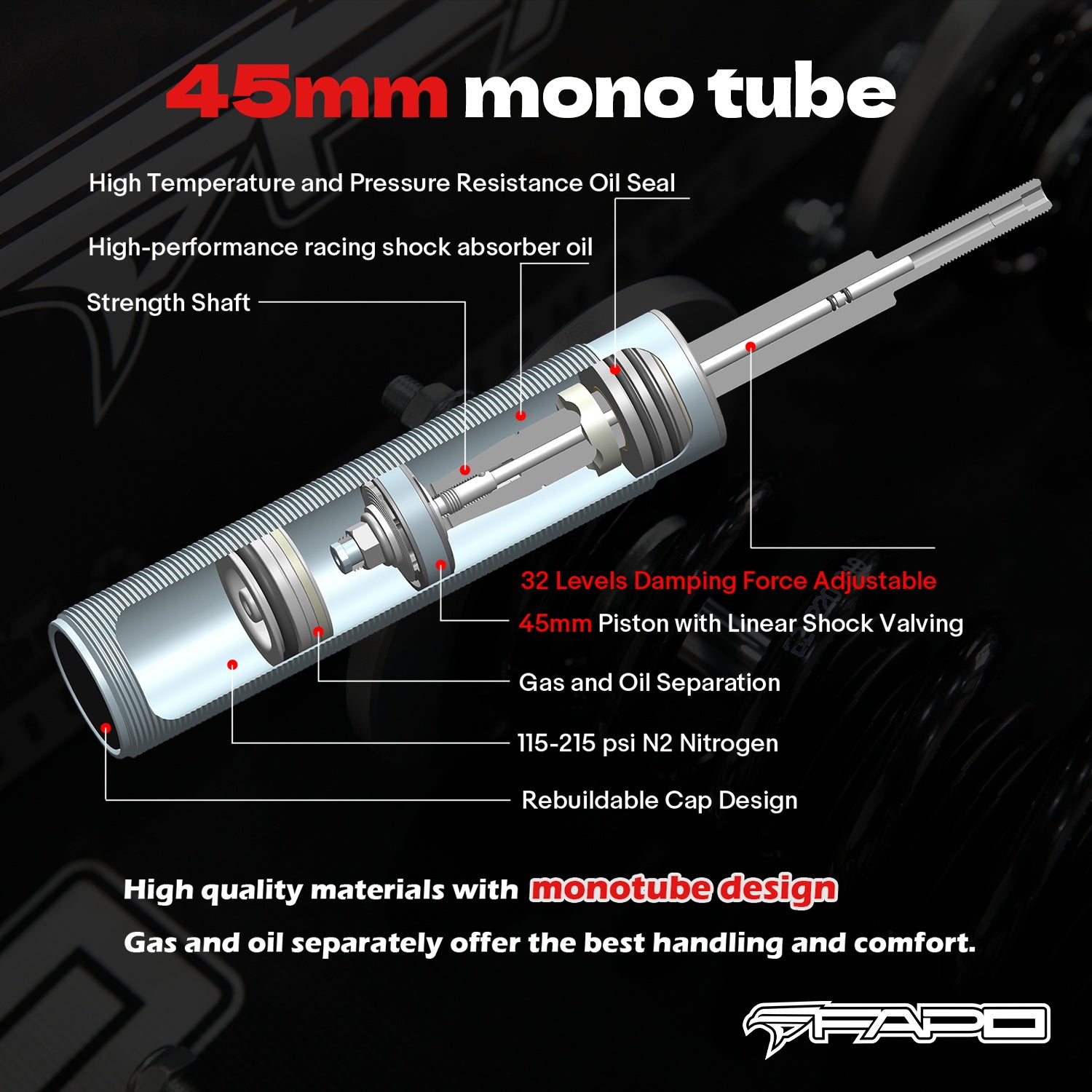 32-Level Damping Coilover for 2012-2015 Honda Civic FG/FB/ FG/FB & Acura ILX DE2 2016-2019 PF002530