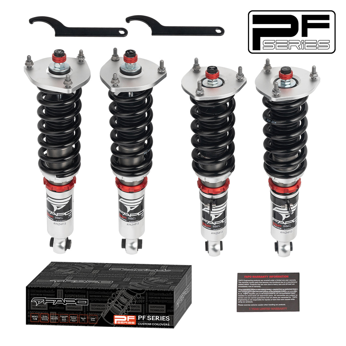 32-Level Damping Coilover For Toyota Mark II JZX90 1992-1996 / JZX100 1996-2000 / Chaser X90/X100 PF005130