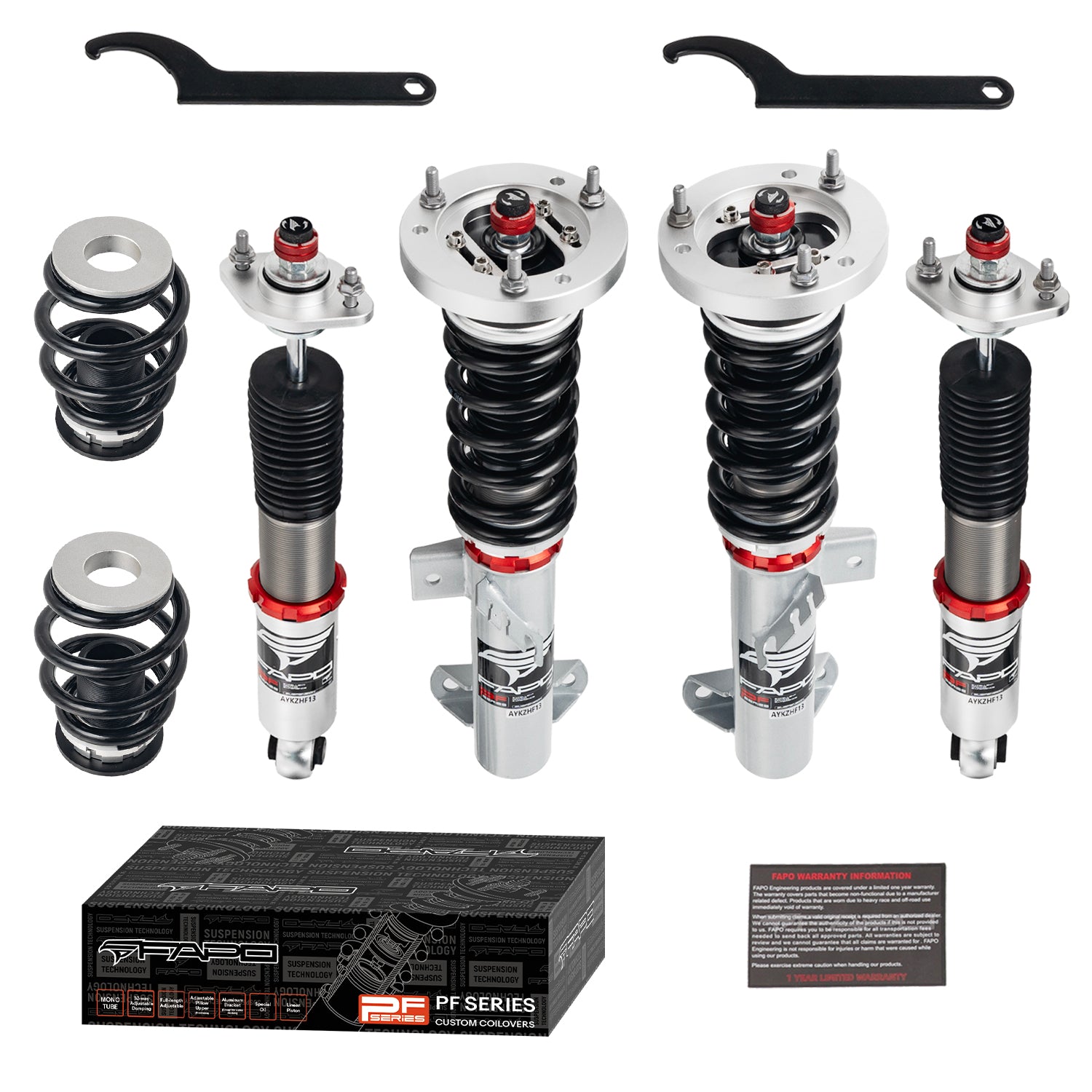 32-Level Damping Coilover for 1990-2002 BMW 3 Series E36 / M3 / Z3 E36 96-02 PF006030