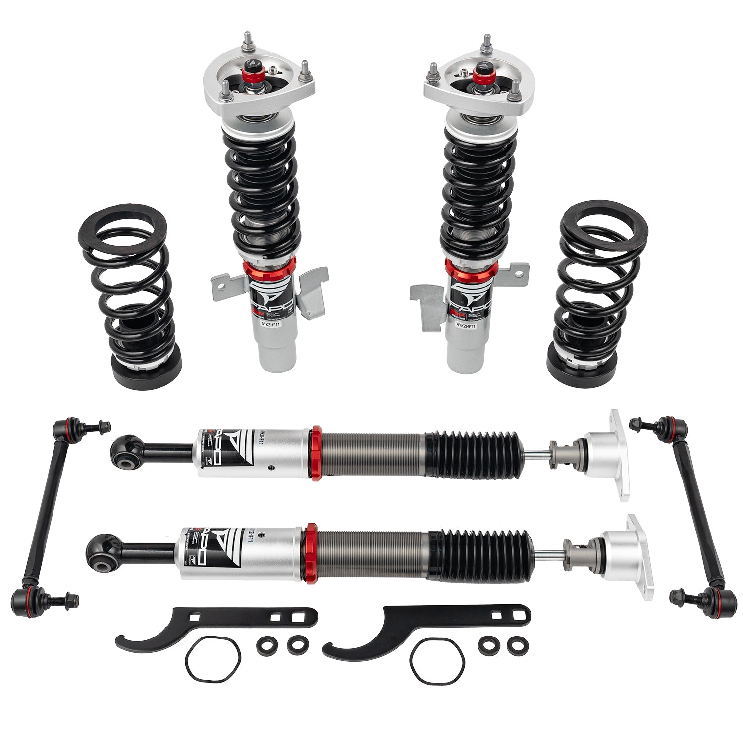 32-Level Damping Coilover For Mazda 3 BK 2003-2013 / Mazdaspeed3 2007-2009 / Ford Focus MK2 2005-2014 PF007930