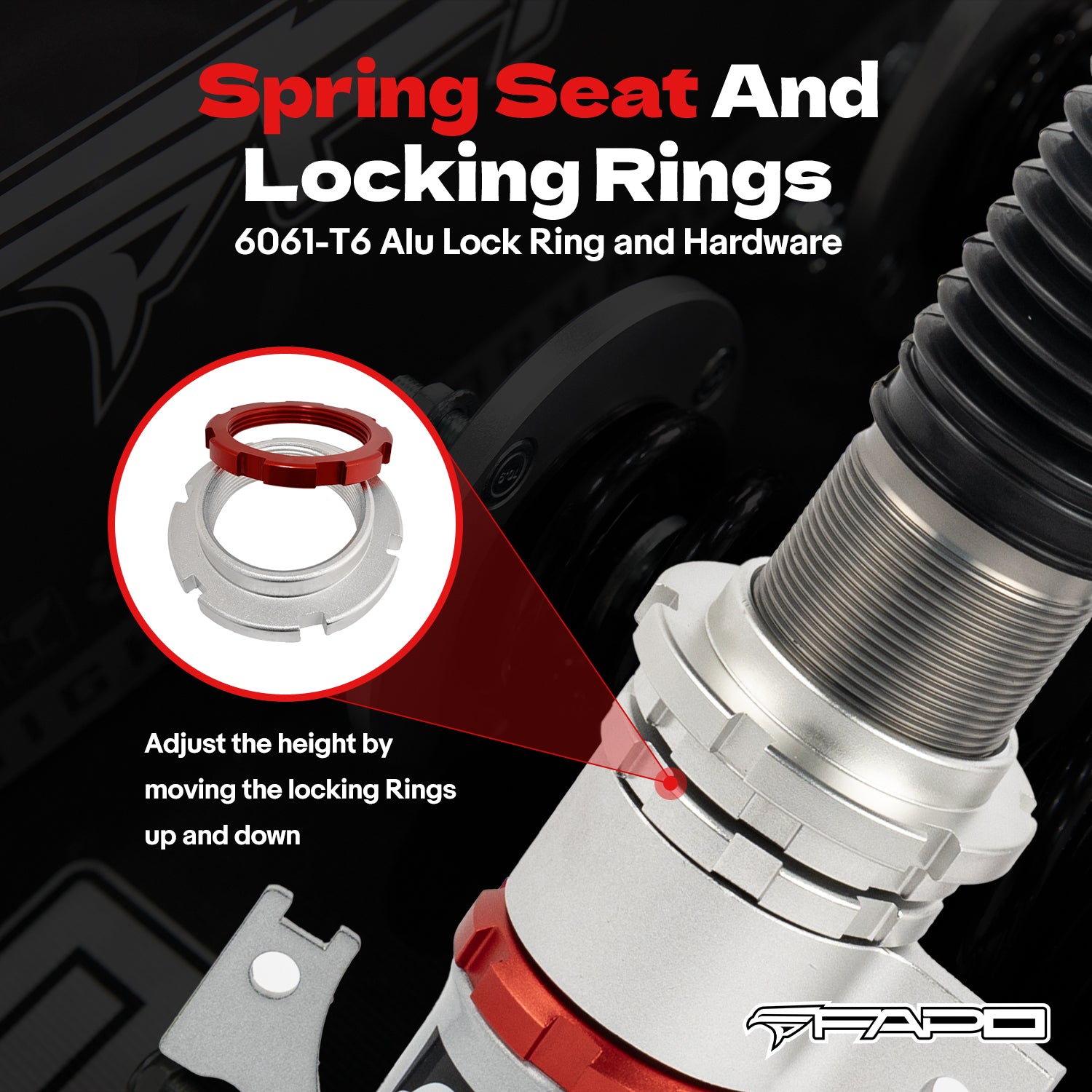 32-Level Damping Coilover for Pontiac G8 2008-2009 PF008030