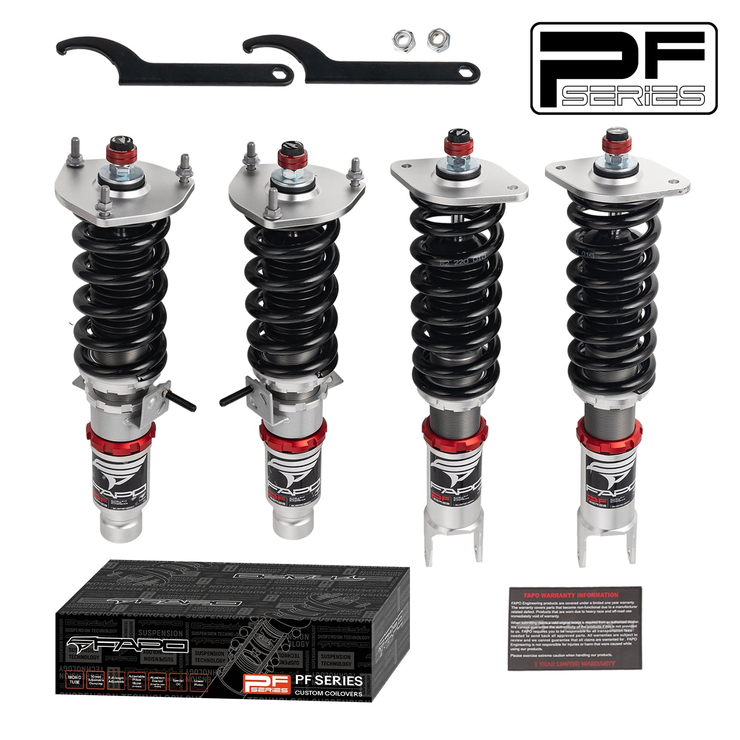 32-Level Damping Coilover For Infiniti G35X AWD V36 / G37X AWD / Q60 AWD V36/CV36 PF008630