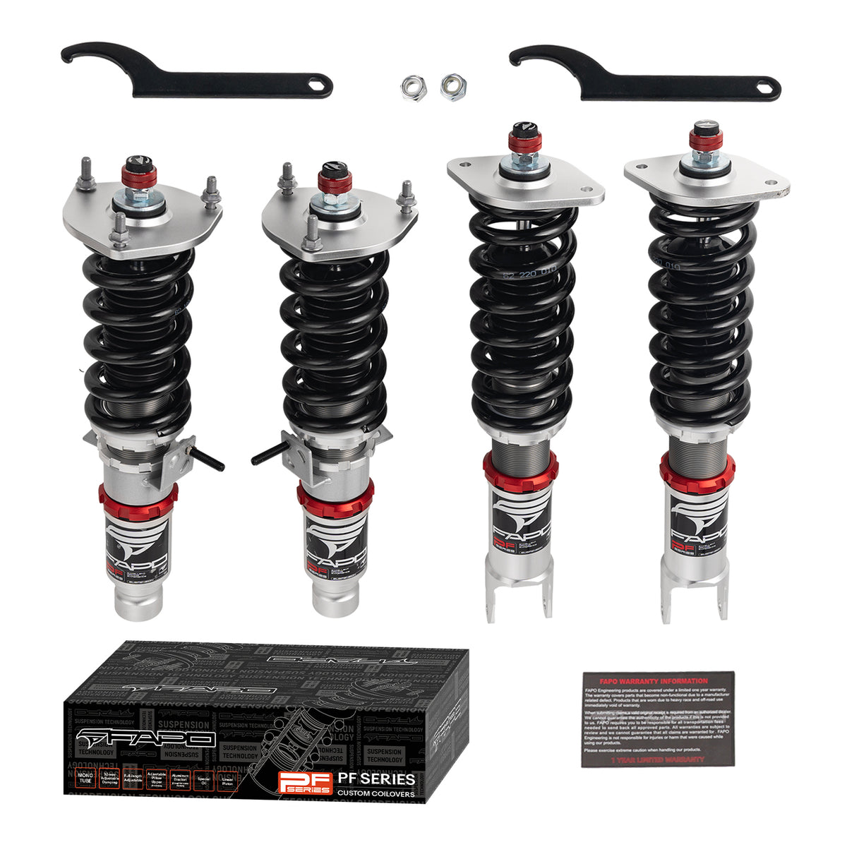 32-Level Damping Coilover For Infiniti G35X AWD V36 / G37X AWD / Q60 AWD V36/CV36 PF008630