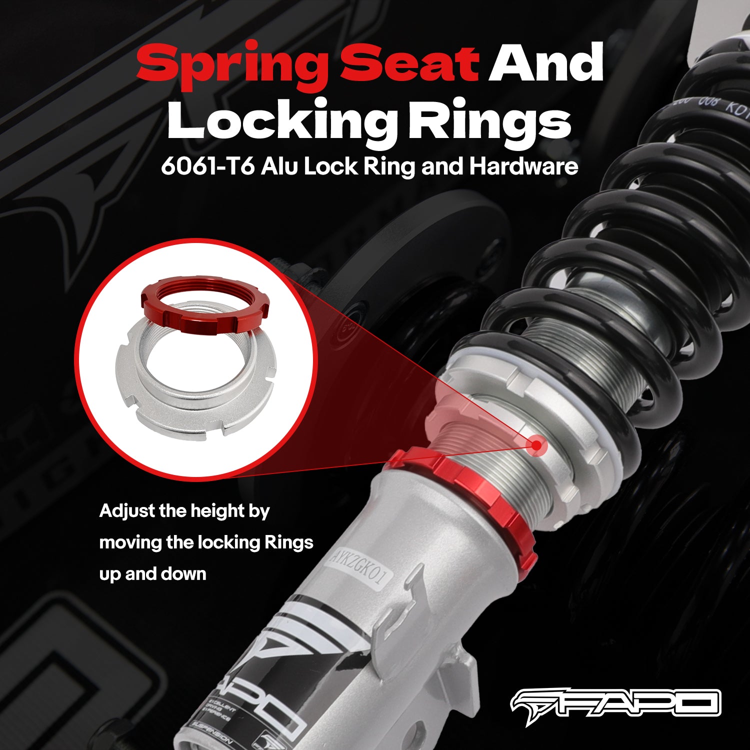 32-Level Damping Coilover for 2011-2020 Infiniti M37 M56 Q50 Q60 Q70 V37/Y51 PF008130