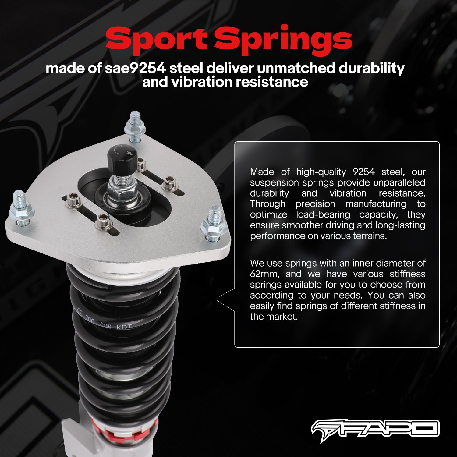 32-Level Damping Coilover for 2011-2020 Infiniti M37 M56 Q50 Q60 Q70 V37/Y51 PF008130