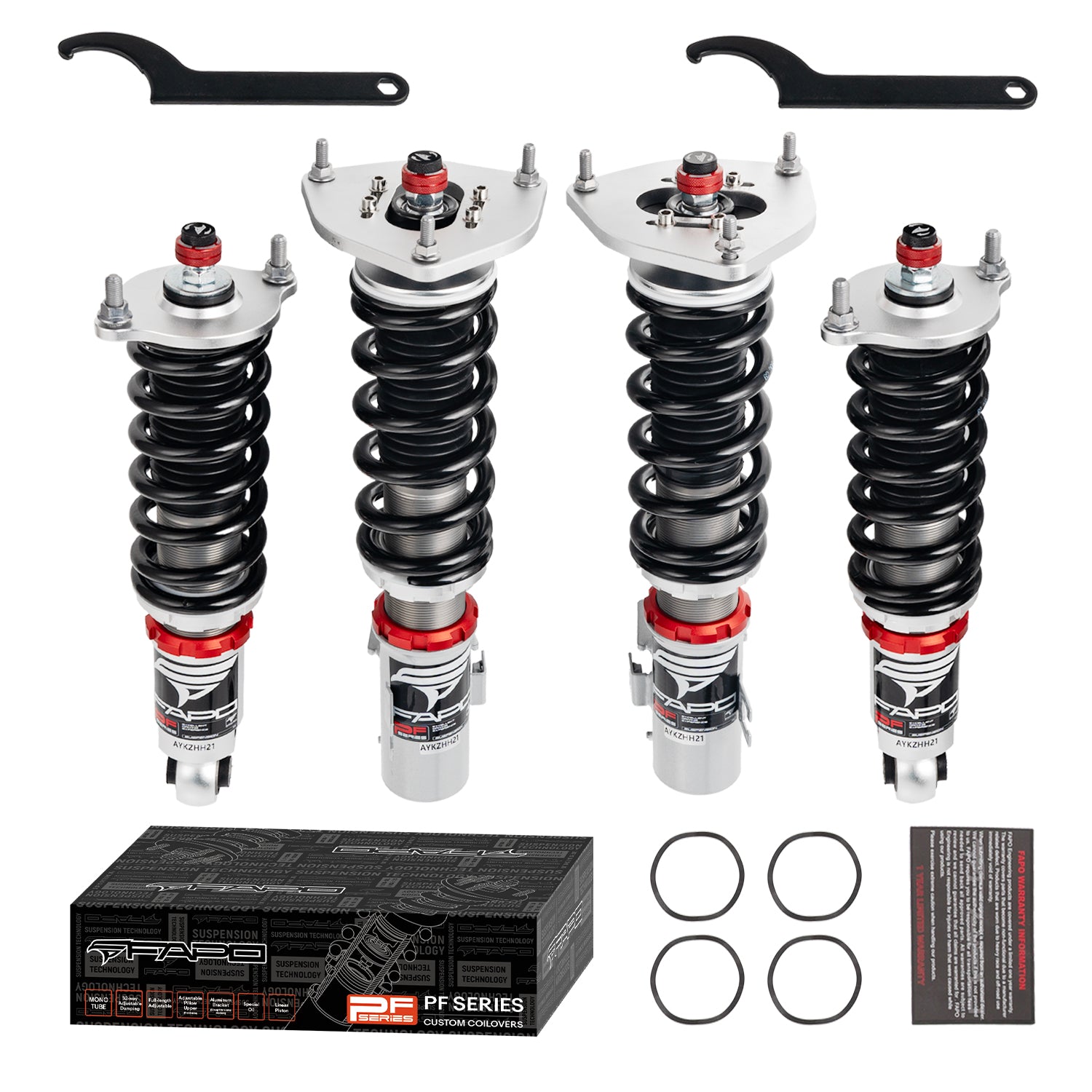 32-Level Damping Coilover for 1998-2006 Subaru Legacy BE/BH / Outback / Baja BT PF010430
