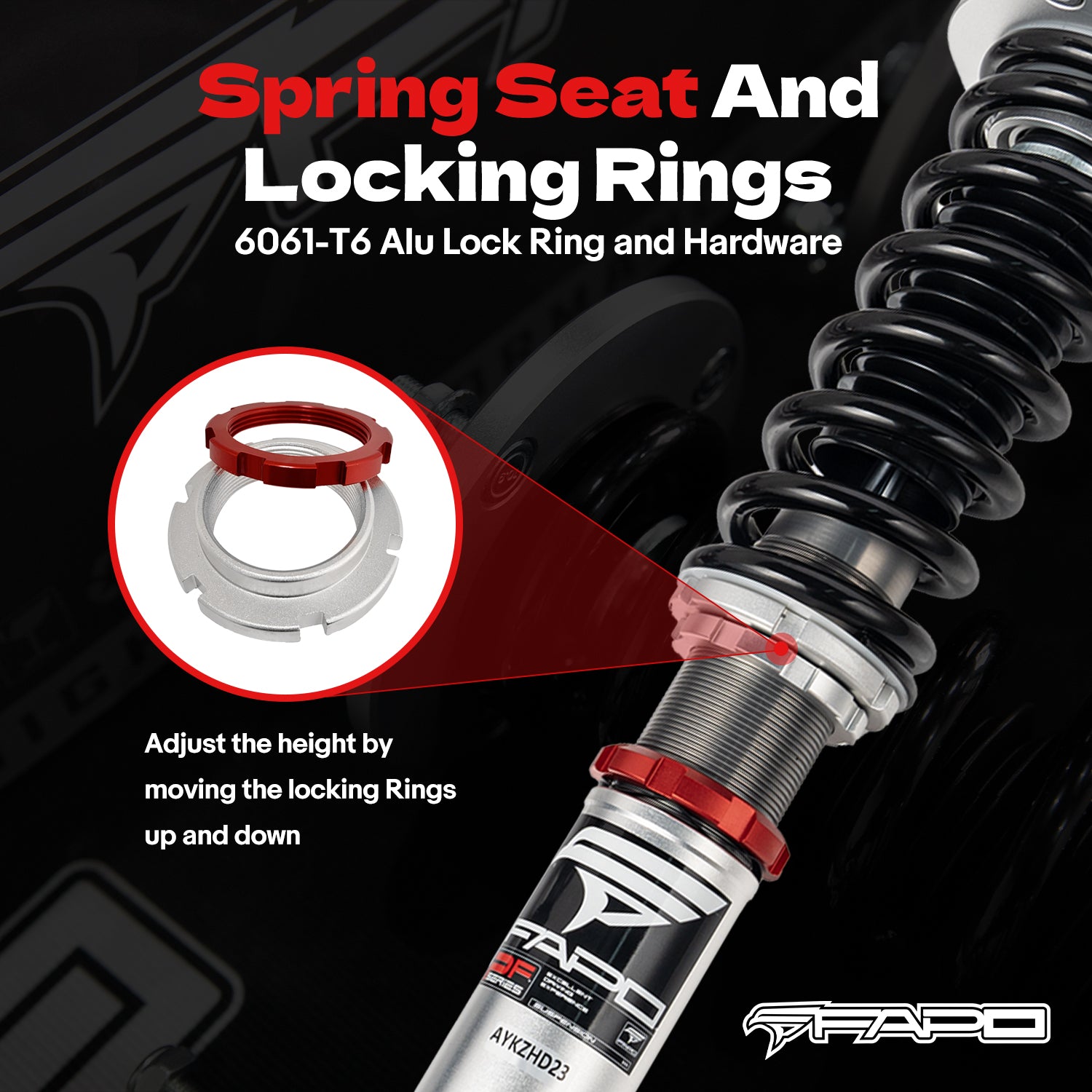 32-Level Damping Coilover for Lexus LS400 1st Gen XF10/UCF10 1989-1994 PF015230