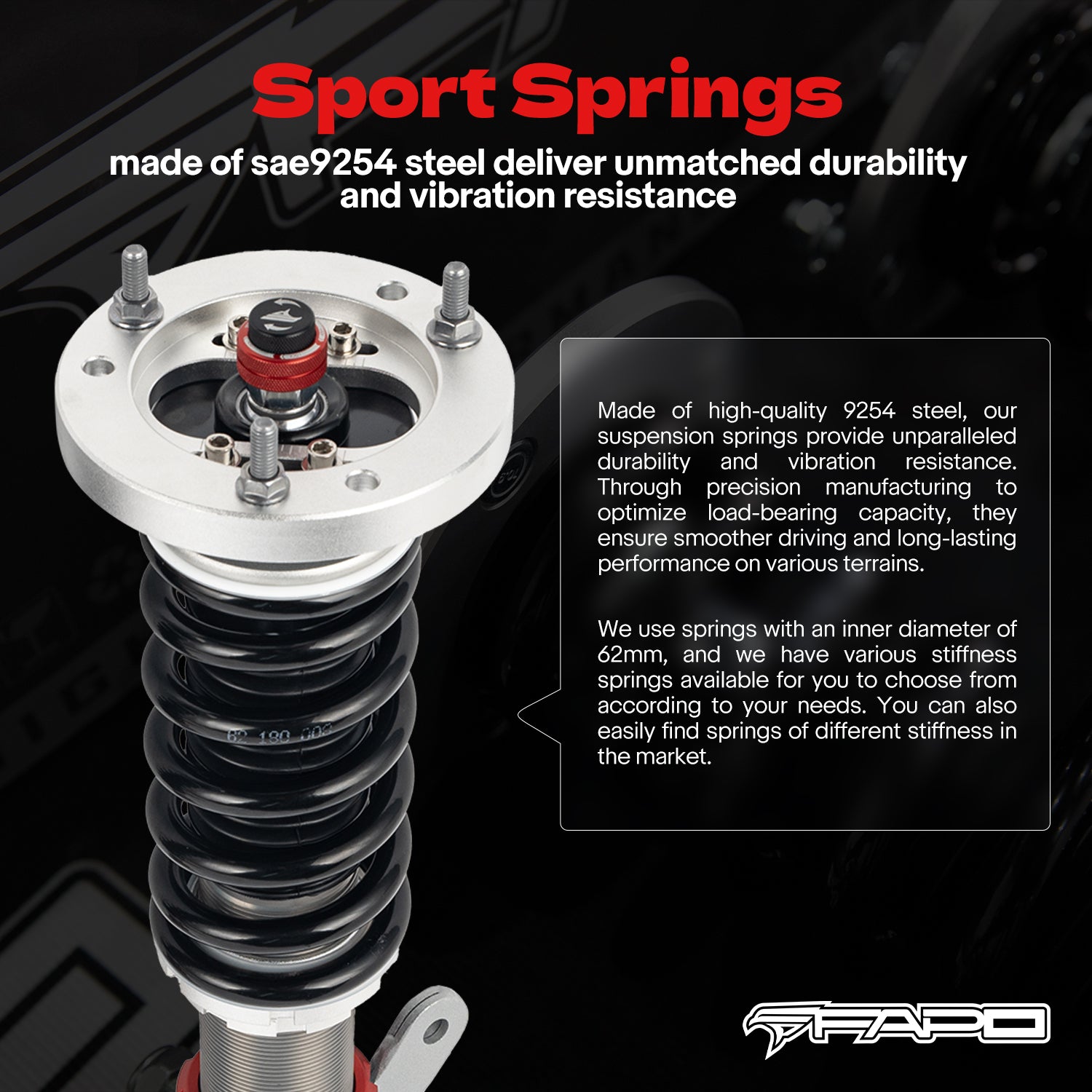 32-Level Damping Coilover for 1990-2002 BMW 3 Series E36 / M3 / Z3 E36 96-02 PF006030