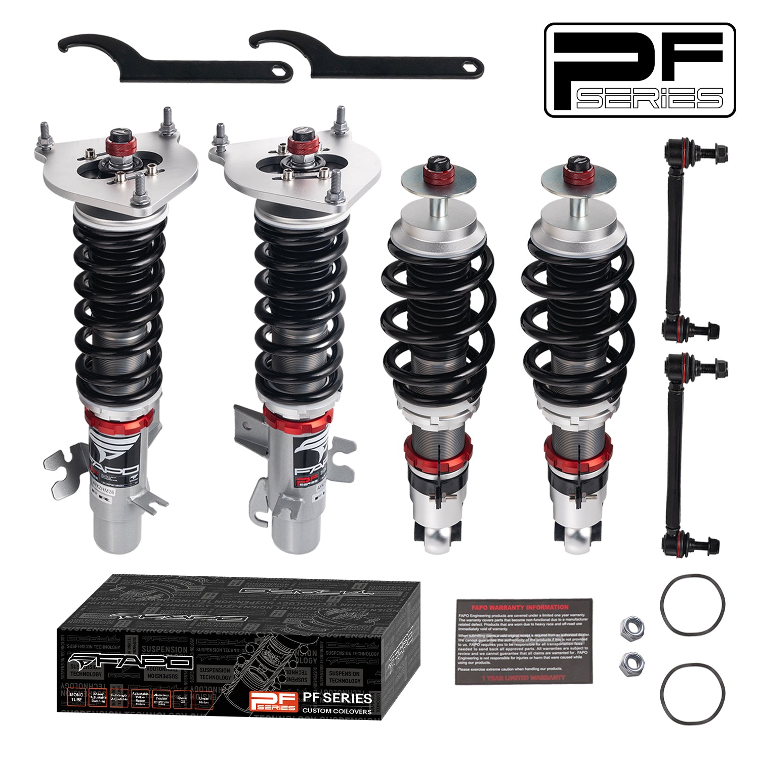 32-Level Damping Coilover For Mini Cooper R50/Cooper S R53 / Cabrio 1st Gen R52/RE16 PF016530