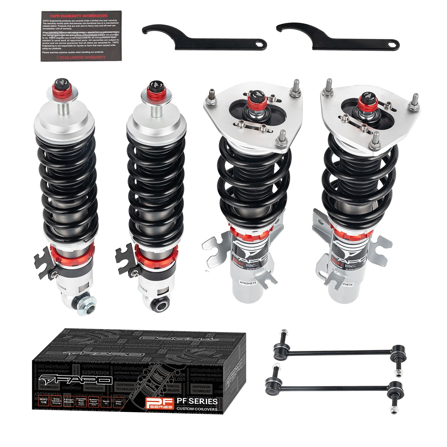 32-Level Damping Coilover for 2006-2015 Mini Cooper R55/R56/R57 Platform PF016630