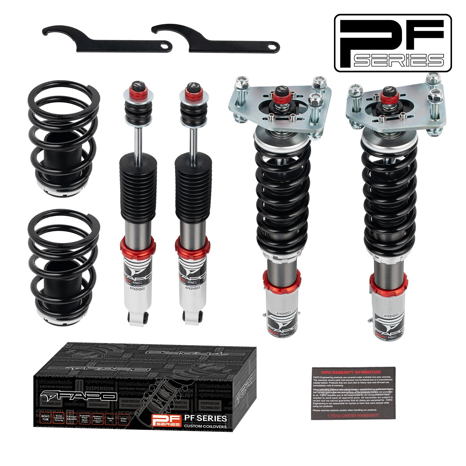 Coilover for Ford Fairmont 1981-1983 & Mustang 3rd Gen 1979-1993 PF017130