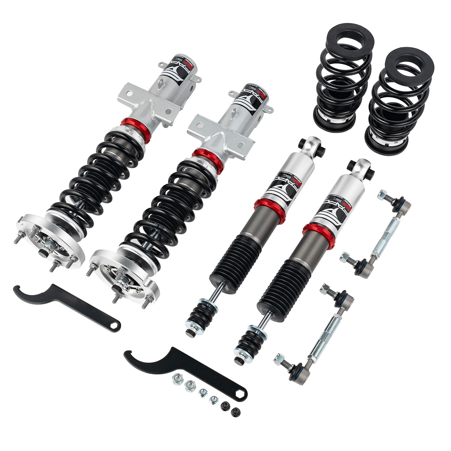32-Level Damping Coilover for 2005-2014 Ford Mustang 5th Gen S197 PF017330