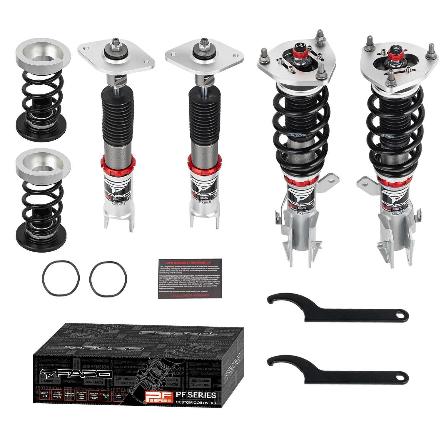 32-Level Damping Coilover For Nissan Altima 3rd Gen L31 2002-2006 / Nissan Maxima 6th Gen A34 2004-2008 PF021430