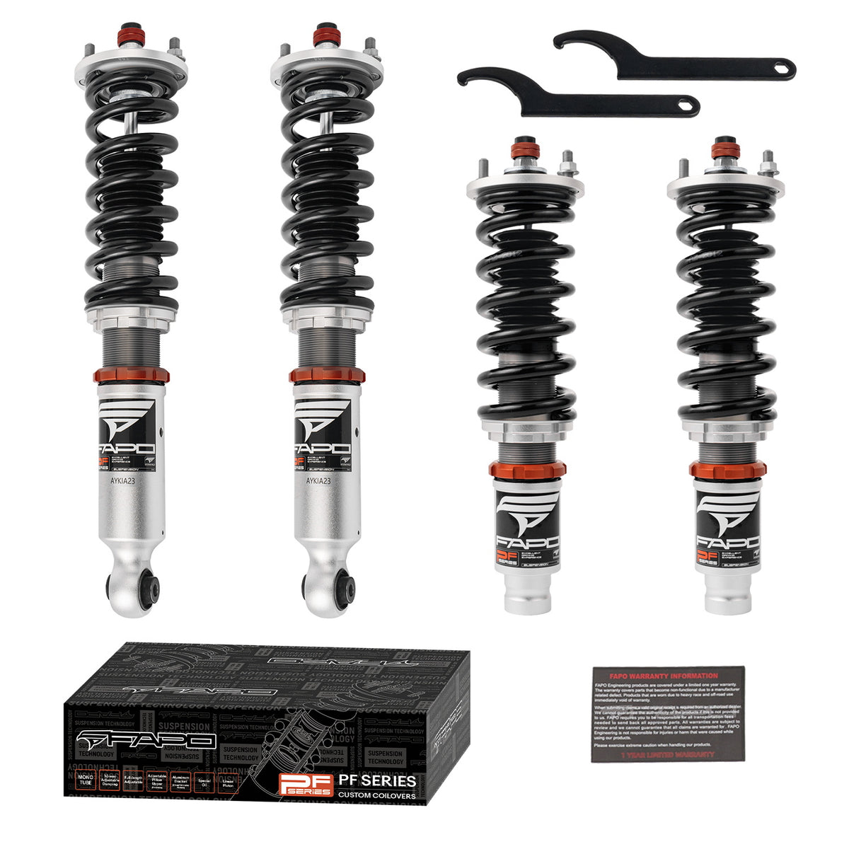 32-Level Damping Coilover For Honda CR-V 1st Gen RD1-RD3 1995-2001 PF022030