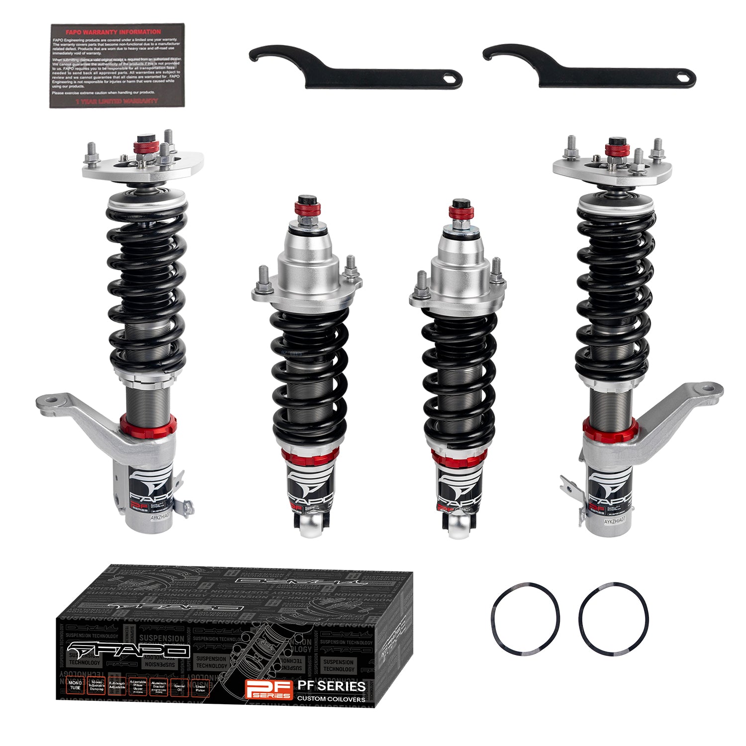 32-Level Damping Coilover For Honda CR-V 2nd Gen RD4-RD9 2002-2006 PF022130