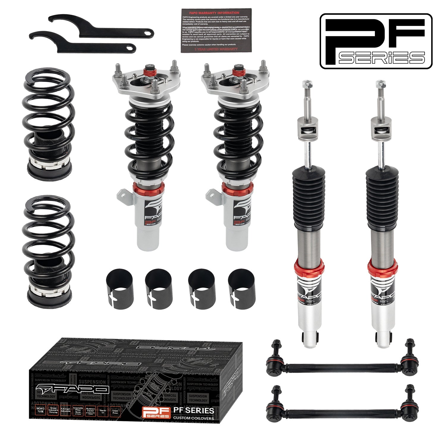 Coilover for Honda Civic 2016-2025 / Honda Insight 2019-2022/Honda Integra 2022+ PF022730