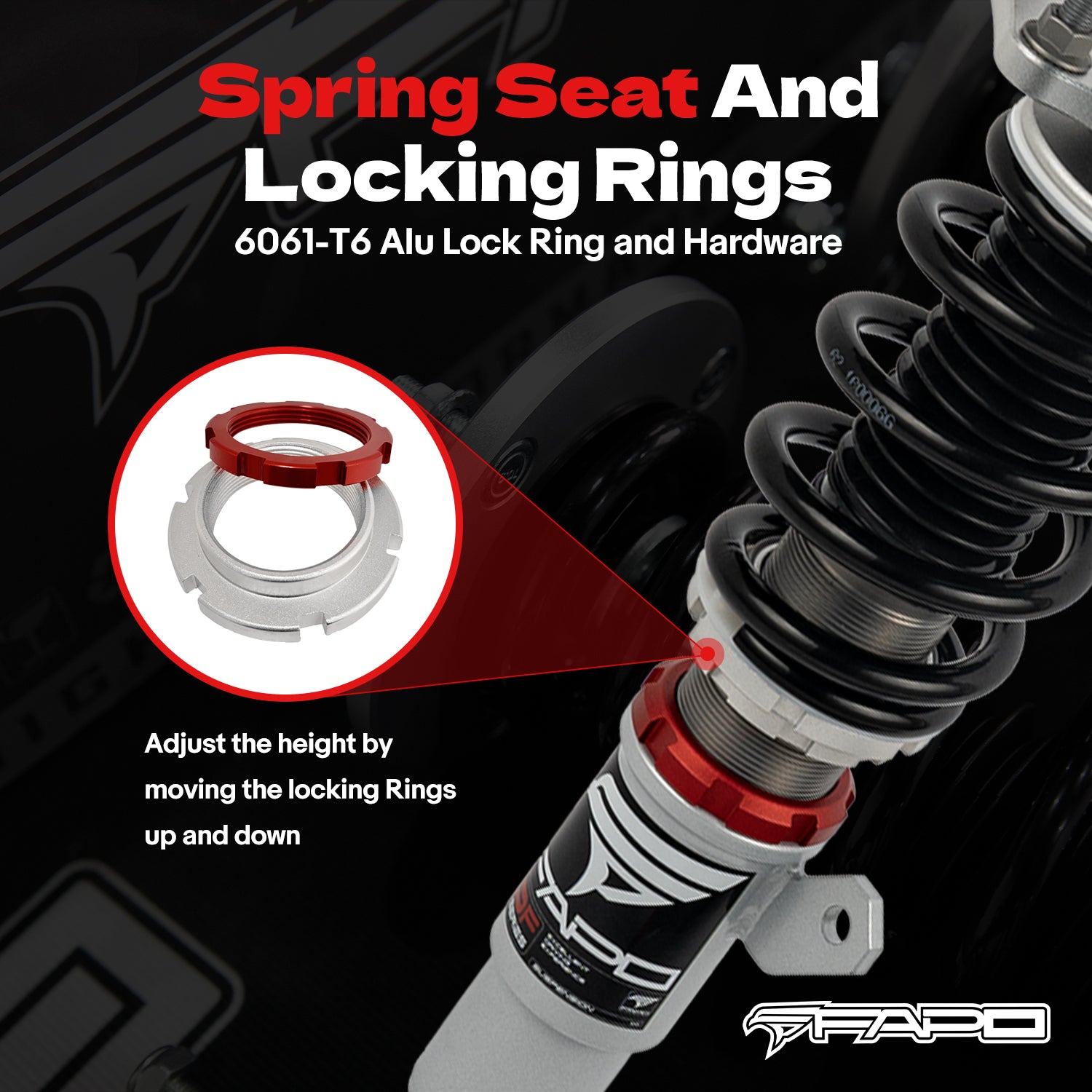 32-Level Damping Coilover for Honda Civic 2016-2025 / Honda Insight 2019-2022/Honda Integra 2022+ PF022730