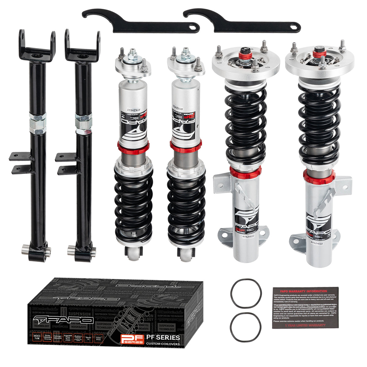 32-Level Damping Coilover for 1990-2000 BMW 3 Series 3rd Gen E36 (Non-M) PF026030