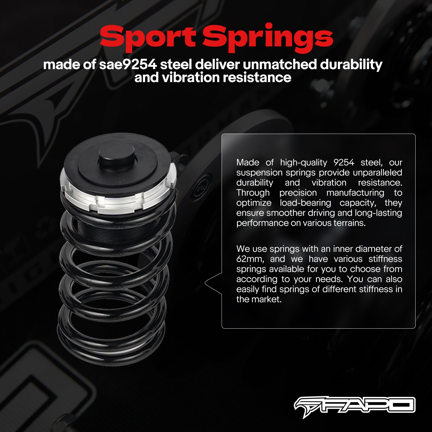 32-Way Adjustable Damping Coilovers for Volvo V60 1st Gen DE 11-18 & Volvo V60 1st Gen DE 2011-2018 PF027230