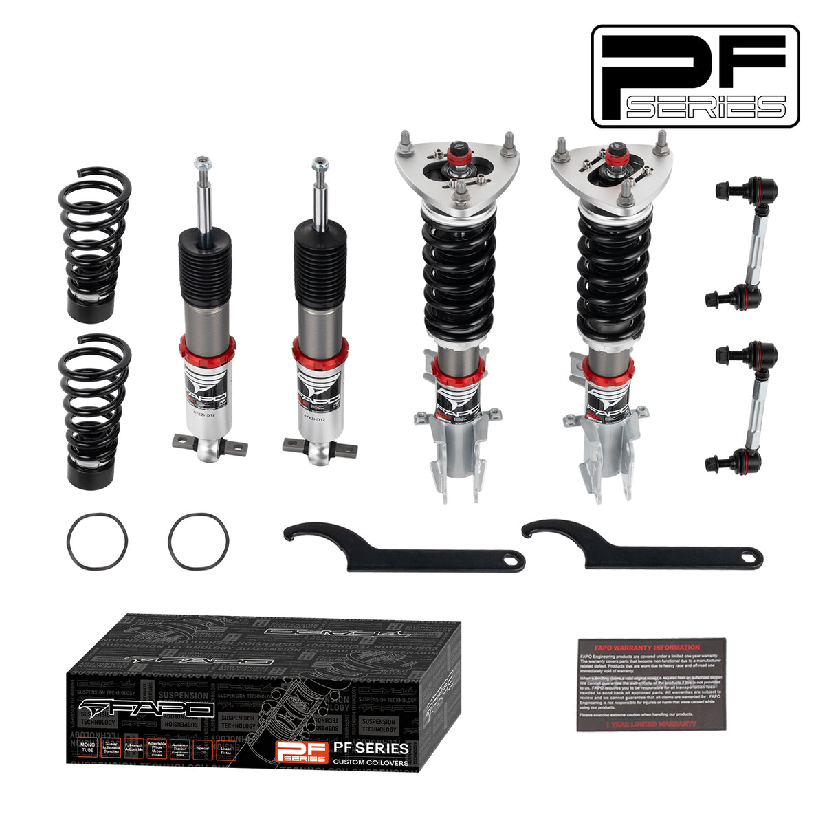 Coilover for Ford Mustang 6th Gen 2.3T/5.0L (without electronic damping) S550 2015-2023 PF027430
