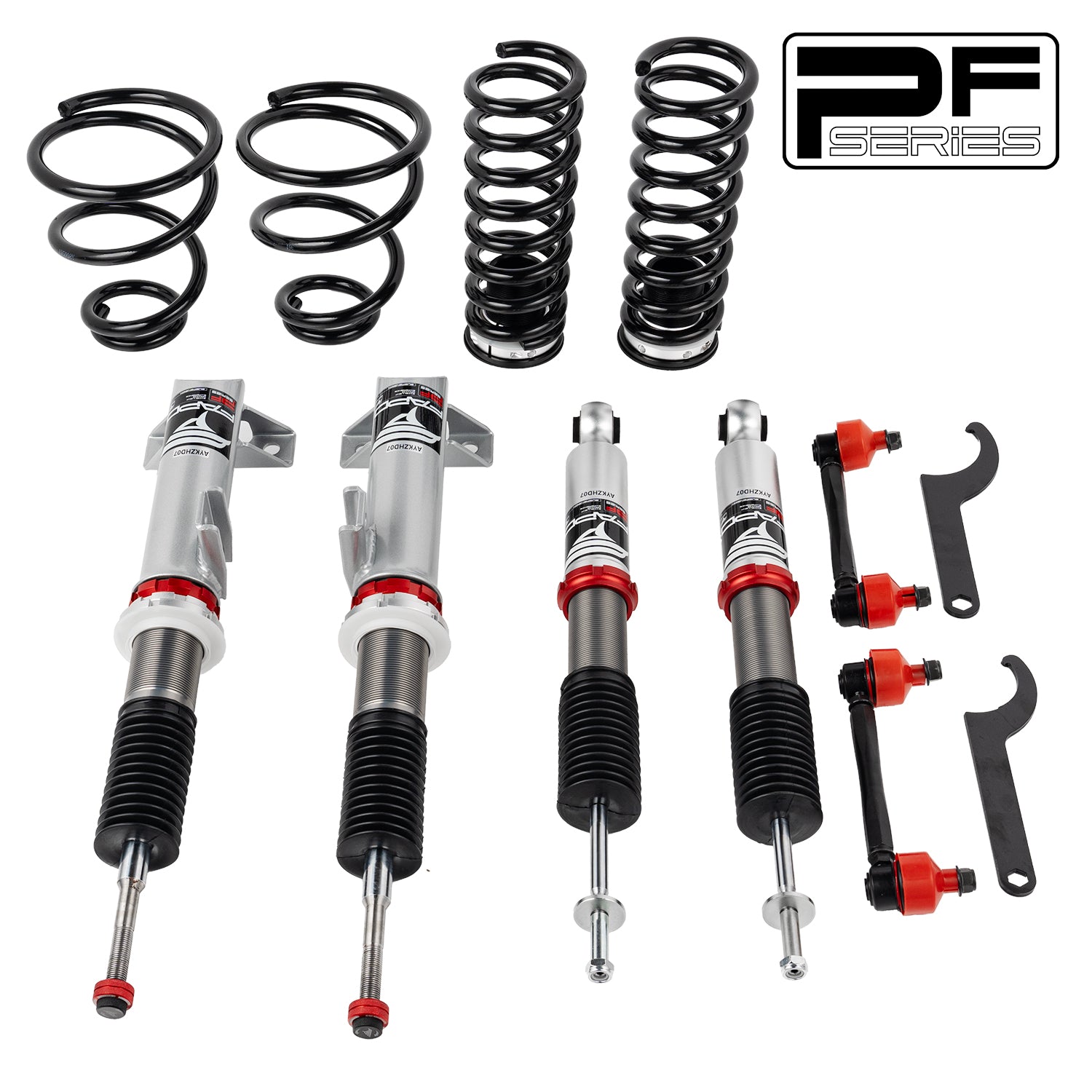 32-Level Damping Coilover for Mercedes-Benz C-Class 2nd Gen RWD W203 2000-2007 PF056630