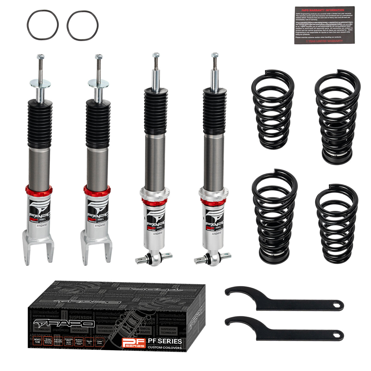 32-Level Damping Coilover for 2007-2019 Cadillac CTS 2nd Gen 3.0L & 3.6L PF058430